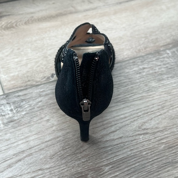 Alex Marie Black Studded Heels - Picture 4 of 4